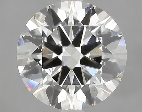 2.81ct K SI1 Excellent Cut Round Lab Grown Diamond