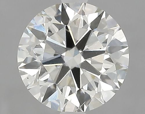 2.21ct J SI1 Excellent Cut Round Lab Grown Diamond