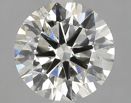 2.73ct K SI2 Rare Carat Ideal Cut Round Lab Grown Diamond