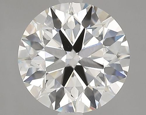 2.58ct J VS2 Rare Carat Ideal Cut Round Lab Grown Diamond