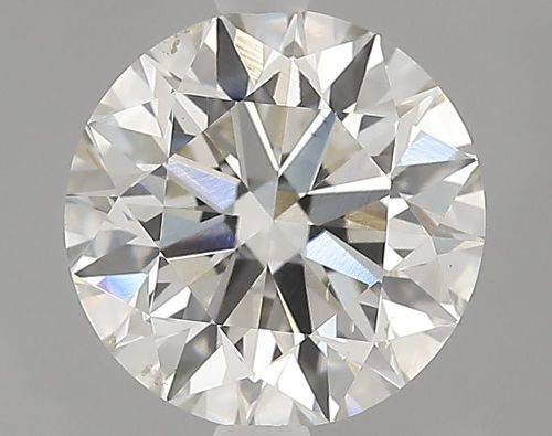 2.63ct J SI1 Excellent Cut Round Lab Grown Diamond