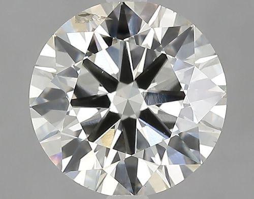 2.82ct K SI2 Excellent Cut Round Lab Grown Diamond