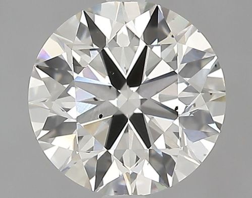 2.21ct K SI1 Rare Carat Ideal Cut Round Lab Grown Diamond