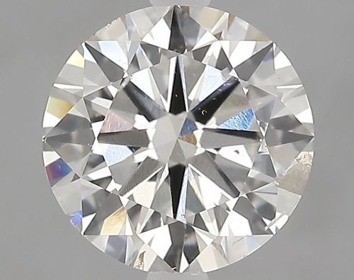 2.51ct K SI2 Excellent Cut Round Lab Grown Diamond