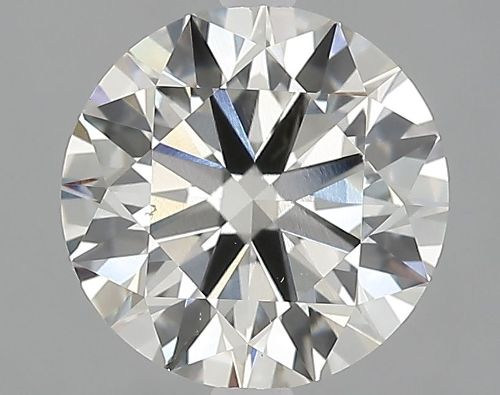 2.91ct K SI1 Excellent Cut Round Lab Grown Diamond