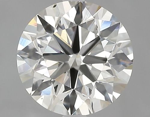 2.62ct J VS2 Excellent Cut Round Lab Grown Diamond