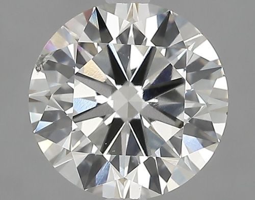 2.56ct J SI1 Excellent Cut Round Lab Grown Diamond