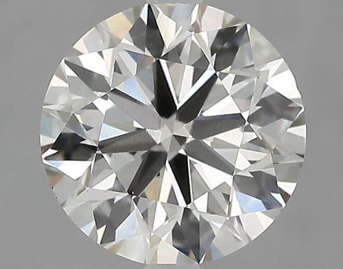 2.84ct K VS1 Excellent Cut Round Lab Grown Diamond