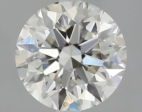 2.64ct J VS2 Excellent Cut Round Lab Grown Diamond