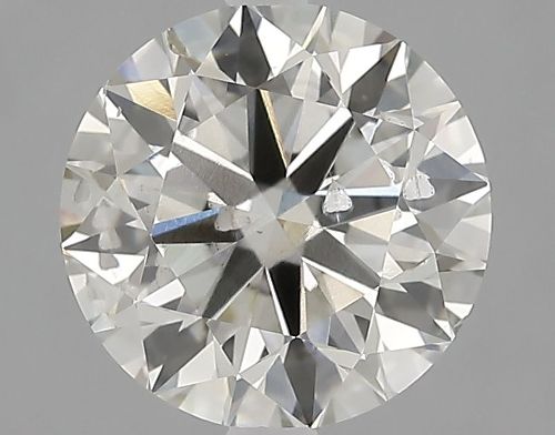 2.85ct J SI2 Excellent Cut Round Lab Grown Diamond