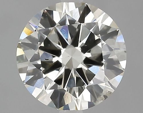 2.90ct K SI2 Excellent Cut Round Lab Grown Diamond