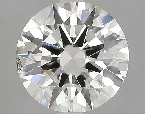 2.55ct J SI2 Excellent Cut Round Lab Grown Diamond