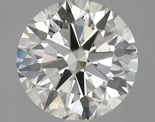 2.74ct K VS2 Excellent Cut Round Lab Grown Diamond