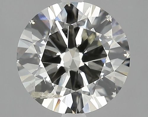 2.63ct K SI2 Excellent Cut Round Lab Grown Diamond