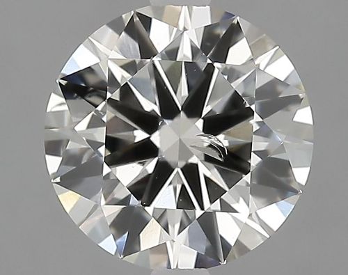 2.42ct J SI2 Excellent Cut Round Lab Grown Diamond