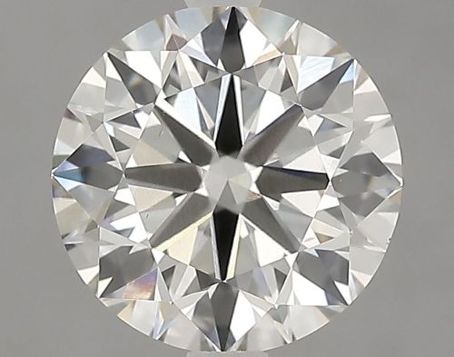 2.52ct J VS2 Excellent Cut Round Lab Grown Diamond