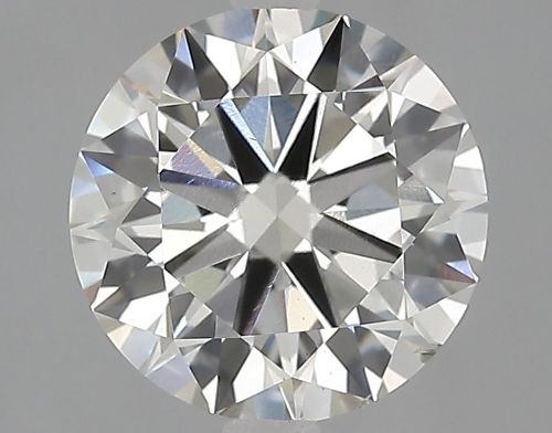 2.51ct J VS2 Excellent Cut Round Lab Grown Diamond