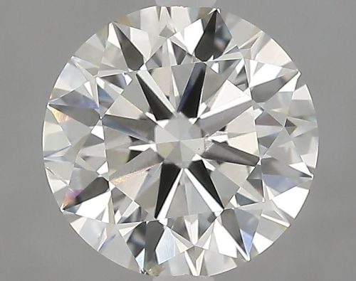 2.62ct J SI1 Rare Carat Ideal Cut Round Lab Grown Diamond