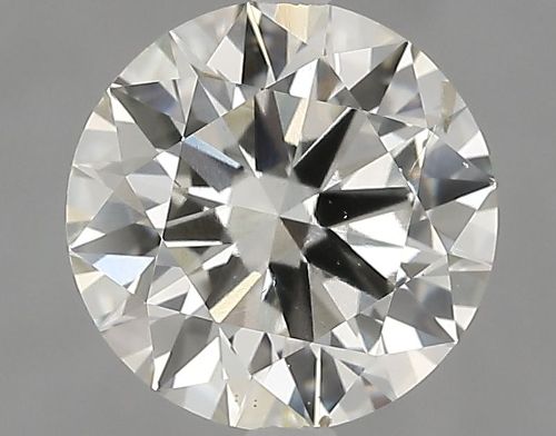 2.69ct K SI1 Rare Carat Ideal Cut Round Lab Grown Diamond