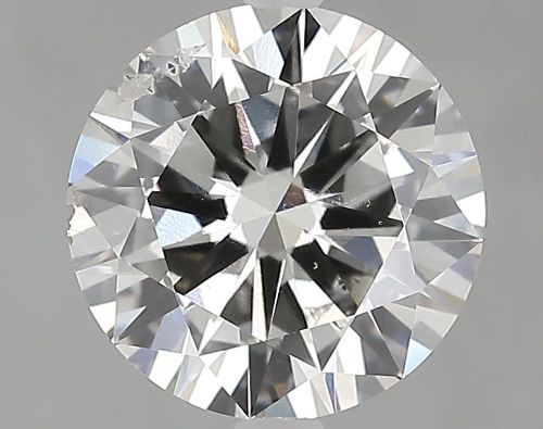 2.70ct J SI2 Excellent Cut Round Lab Grown Diamond