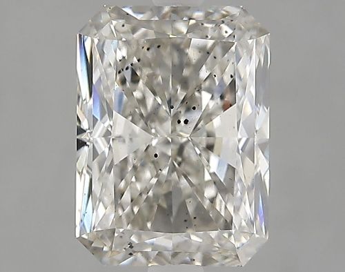 3.13ct J SI2 Rare Carat Ideal Cut Radiant Lab Grown Diamond