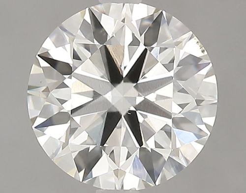 2.51ct K SI1 Rare Carat Ideal Cut Round Lab Grown Diamond