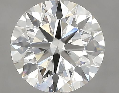 2.59ct J VS2 Rare Carat Ideal Cut Round Lab Grown Diamond