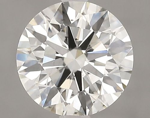 2.01ct J SI2 Rare Carat Ideal Cut Round Lab Grown Diamond