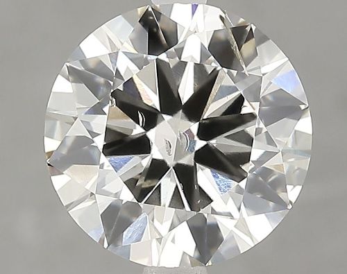 3.00ct K SI2 Rare Carat Ideal Cut Round Lab Grown Diamond