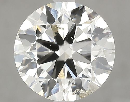 3.40ct K SI1 Rare Carat Ideal Cut Round Lab Grown Diamond