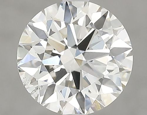 2.55ct J SI1 Rare Carat Ideal Cut Round Lab Grown Diamond