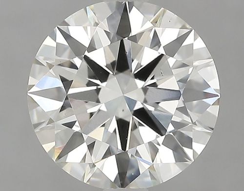 2.51ct J VS2 Rare Carat Ideal Cut Round Lab Grown Diamond