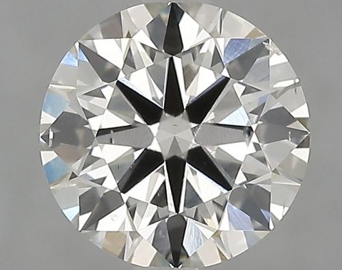 2.10ct K SI1 Rare Carat Ideal Cut Round Lab Grown Diamond