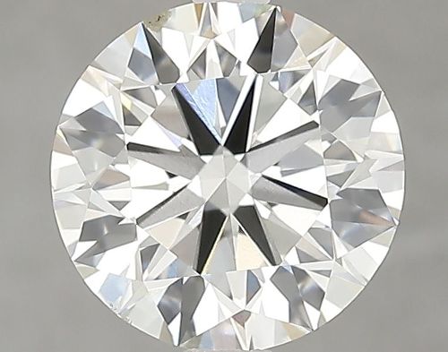 2.51ct J SI1 Rare Carat Ideal Cut Round Lab Grown Diamond