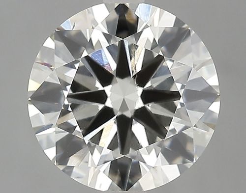 3.02ct K SI1 Excellent Cut Round Lab Grown Diamond