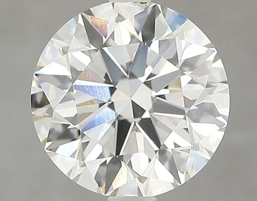 2.77ct K SI1 Rare Carat Ideal Cut Round Lab Grown Diamond