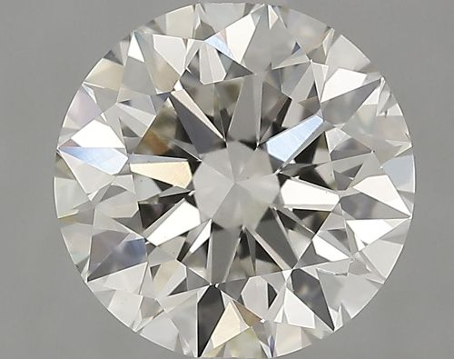 2.60ct J VS2 Rare Carat Ideal Cut Round Lab Grown Diamond