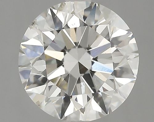 2.91ct K SI2 Rare Carat Ideal Cut Round Lab Grown Diamond