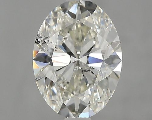 2.00ct J SI2 Rare Carat Ideal Cut Oval Lab Grown Diamond