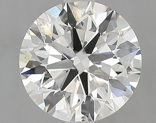 2.01ct K SI2 Rare Carat Ideal Cut Round Lab Grown Diamond