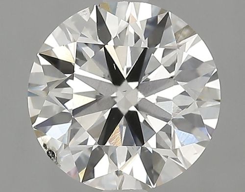 2.61ct J SI1 Rare Carat Ideal Cut Round Lab Grown Diamond