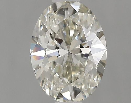 1.01ct K SI1 Rare Carat Ideal Cut Oval Lab Grown Diamond