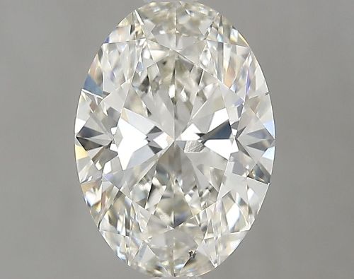 2.52ct J VS2 Rare Carat Ideal Cut Oval Lab Grown Diamond