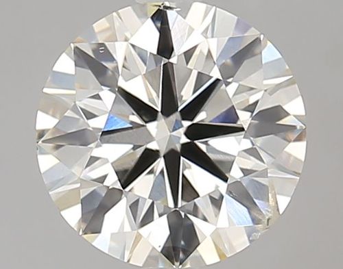 2.03ct J SI2 Rare Carat Ideal Cut Round Lab Grown Diamond