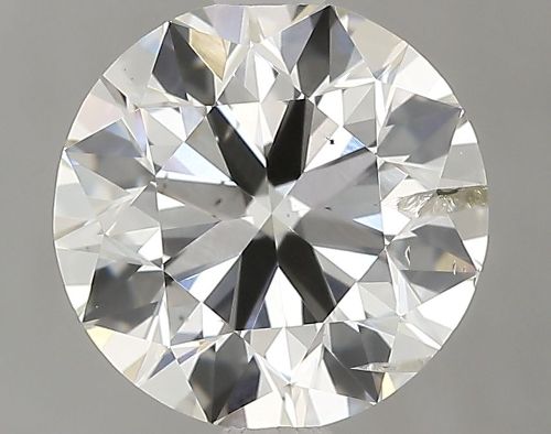 2.01ct J SI2 Excellent Cut Round Lab Grown Diamond