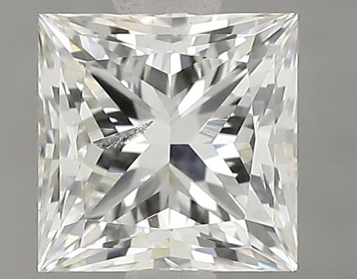 1.22ct I SI2 Very Good Cut Princess Lab Grown Diamond