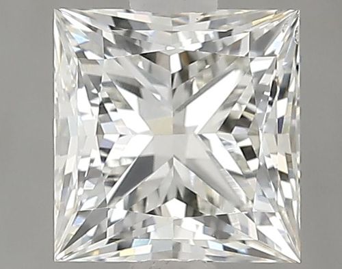 1.51ct J VS2 Rare Carat Ideal Cut Princess Lab Grown Diamond