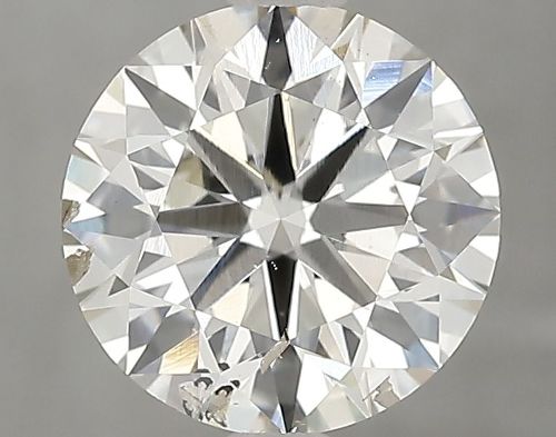 2.54ct K SI2 Excellent Cut Round Lab Grown Diamond