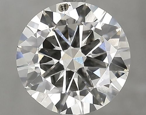 2.50ct J SI1 Very Good Cut Round Lab Grown Diamond