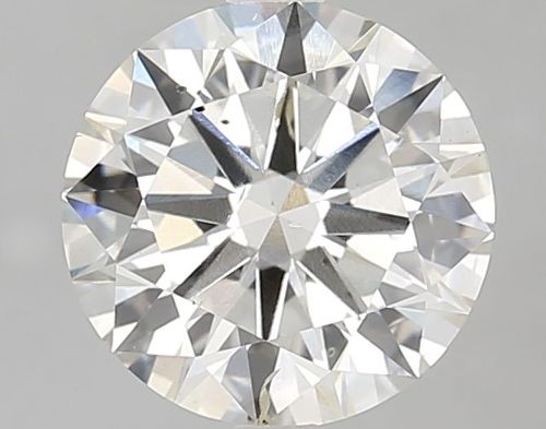 2.50ct J SI1 Excellent Cut Round Lab Grown Diamond